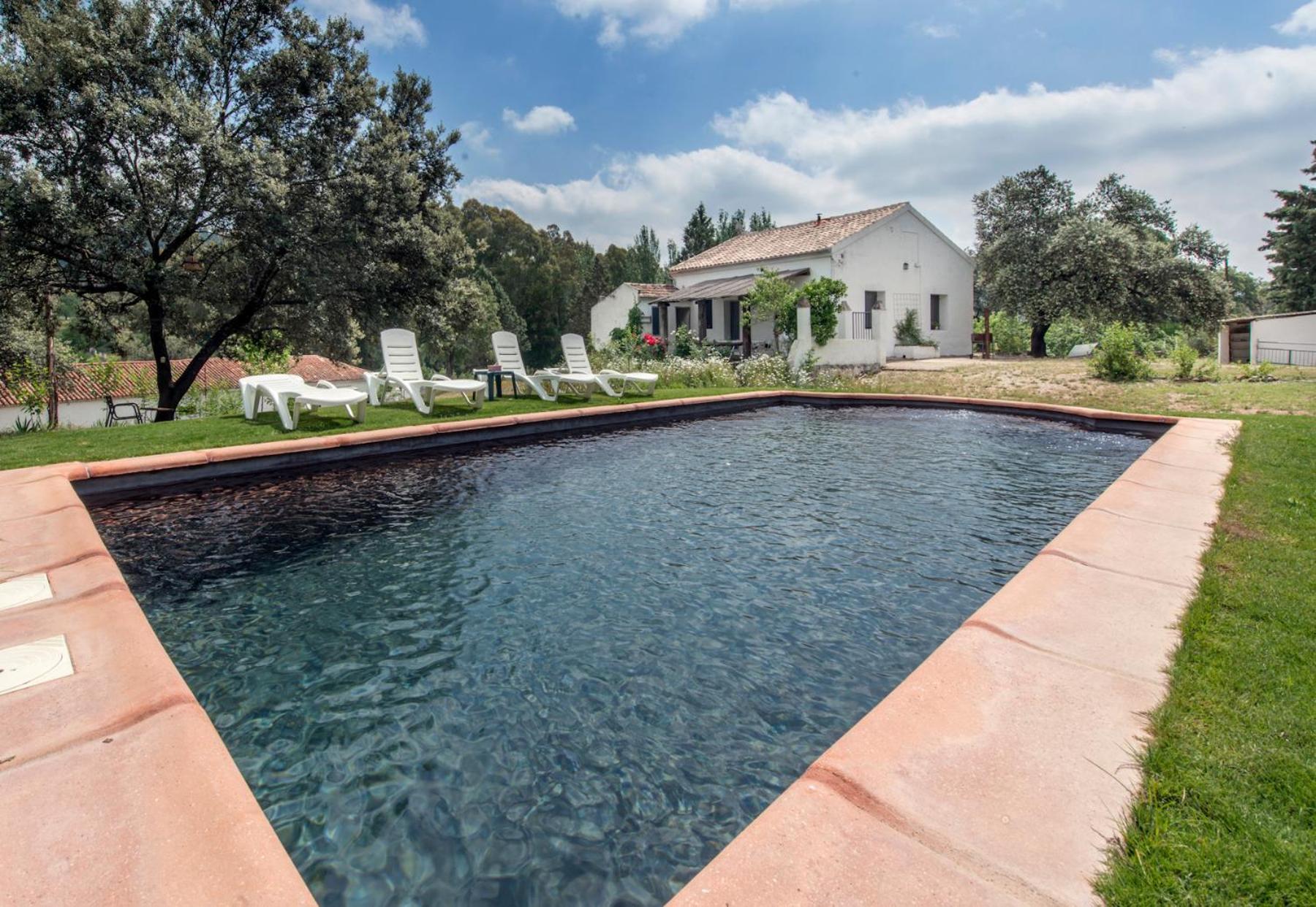 La Umbria De La Ribera Guest House เอลเปโดรโซ ภายนอก รูปภาพ
